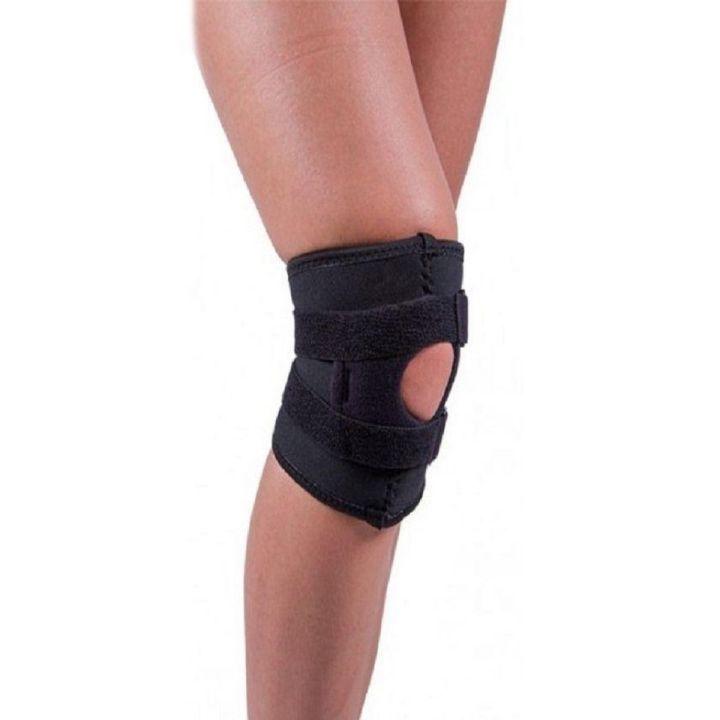 Knee Support With Stays - Black