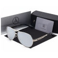 Mercedes Benz Polarized Sunglasses Vintage Metal Frame Glasses Casual Eyeglasses. 
