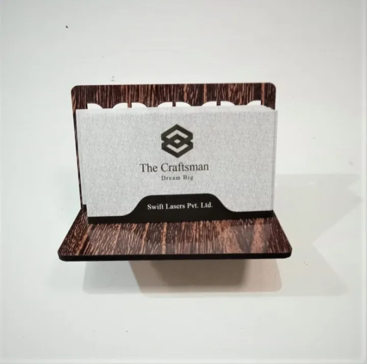 Visiting%20Card%20Holder,%20Office%20Cards,%20Table%20Organizer,%20Laser%20Cut,%20Laminated%20MDF%20Wood,%20Brown%20Color,%20Leaves%20-%20Image%203