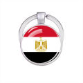 National Flag Keychain Algeria Turkey Tunisia Morocco Portugal Albania Double-sided Glass Pendant Keyring Jewelry Key Chains. 