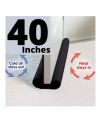 Special Door Dust Stoppers Cooling and Heating Saver Draft - Insect - Air Stopper - Under Bottom Seal Protector - Twin Guard For Doors and Windows 18 19 20 21  22 23 24 25 26 27 28 29 30 31 32 33 34 35 36 37 38 39 40 41 42 43 44 45 to 56 inches. 