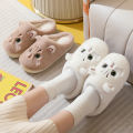 Cute Cat Fluffy Furry Women Home Platform Men Winter Plush Slides Indoor Fuzzy Slippers Lovely Cotton Shoes. 
