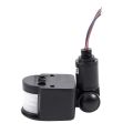 Outdoor 12V DC Automatic Infrared Sensor Switch for LED Light,Black. 