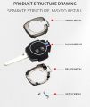 Suzuki Alto Zinc Alloy Metal Car Key Case With Keychain Waterproof Dustproof Scratch Resistant Glow In Dark Premium Suzuki Accessory Key Cover - Gun Grey. 