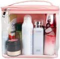 Portable Cosmetic Storage Bag Zip Lock Plastic Bag Cosmetic Makeup Bag Cosmetic Toiletry Organizer Pouch. 