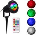 KOOT Outdoor Water Wave Lights Projector Ocean Ripple Garden Lighting 10 Color LED Waterproof Water Effect with Remote for Christmas Halloween Garden Indoor Wedding Party Holiday Disco Kids. 