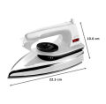 Iron Pro - istri - dry iron - electric iron - best for traveling - 220volt  - 1000 watt - fast and efficient - powerful pressing - for all fabrics - garment presses. 