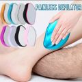 Crystal hair removal stone, Hair removal machine, Hair removal Epilator, Painless hair removal tool for men and women, Full body hair removal machine for women, Nano glass hair eraser. 
