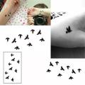 1 Sheet Cute Flying birds Temporary Tattoos Party Waterproof Tattoos Sticker. 