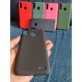 For Infinix hot 7 back Cover Soft touch silky silicon case for infinix hote 7. 