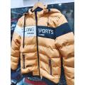 men winter jacket Coats,Windproof Snow Jackets with Inner Down Cotton Layer Warm. 