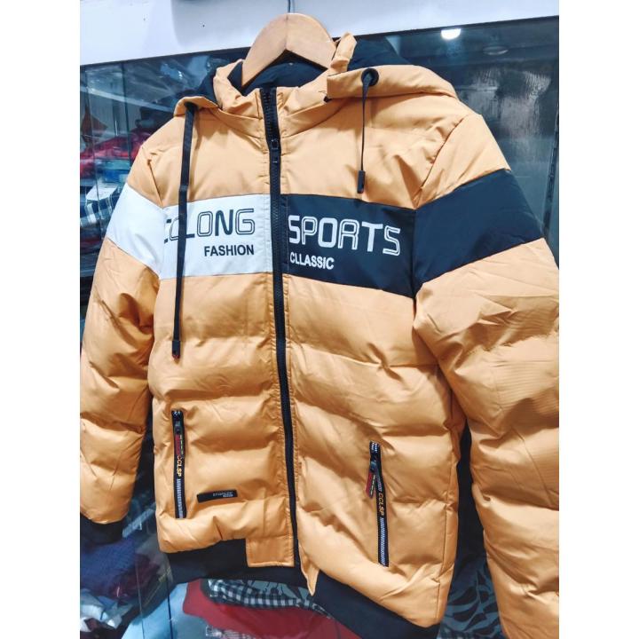 men winter jacket Coats Windproof Snow Jackets with Inner Down Cotton Layer Warm