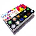 12Pcs King Poster Color Pack of 12 Bright Different Shades Bottles. 