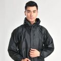 Rain Suit || Waterproof Rain Coat + Trouser + Cap | Premium Parachute Material | Zip & Button Closure | Windproof & Lightweight | Unisex Rain Suit for Outdoor, Bike Riders & Travel. 