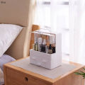 [Ready Stock] Cosmetic Makeup Organizer Display Table Storage Box with Drawers Lipsticks Holder Desktop Sundry Storage Case Cosmetic Drawer By MZ Traders. 