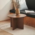 Stylish Living room Round and square shapes Woodgrain Wooden Table with moveable wheels , Lounge Coffee and Tea  serving Table ,Multicolor  Minimalist Scandinavian Style Kitchen eating or breakfast purpose  table,  2-4 person seater dining table. 