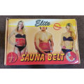 Elite Sauna Belt Slimming Massage Belt – Red. 