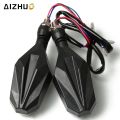 Motorcycle Led indicator pair for all bikes ( dual colours bright parking lights flexible quality ). 