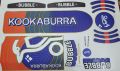 KOOKABURRA BUBBLE FULLY 3D EMBOSSESD DIGITAL MACHINE HIGH QUALITY PRINT AND LASER CUTT STICKERS. 