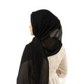 Georgette Instant Hijab with Attached Cap – Ready to Wear, No Pins, 11 Colors, Modest Coverage for Women & Girls. 