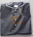 Stylish Black Collar Design Full Sleeve T-shirt For Men's by HY Textile. 