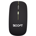 Boost Prime Wireless RGB Mouse - 2.4GHz & Bluetooth, 1600 DPI, Rechargeable 450mAh Battery. 