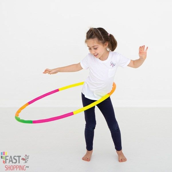 Hula Hoop for Kids, Detachable Adjustable Size Kids Hula Hoop, Suitable for Girls, Boys and Pet Training