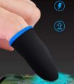 PUBG Mobile Finger Sleeve, Pack of 10 Finger Sleeves for Gaming, Anti-sweat Thumb Sleeves for Mobile Gaming, Breathable Pro Gaming Finger Gloves, Weightless Magnetic Touch Screen Finger Sleeves (Blue). 