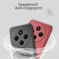 Tokifu For Redmi 14C Back Cover Matte Simple Solid Color Soft Silicone TPU Case. 