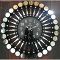 NEW MIRROR DESIGN FANCY AND ATTRACTIVE WALL CLOCK STYLISH DESIGN SMOOTH MACHINE WALL CLOCK HANGING WALL CLOCK HOME DECORATION. 