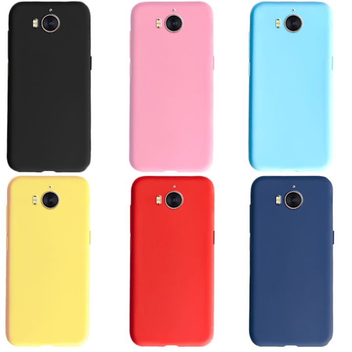 Y6 20129 Huawei Mya-uya-l22 Phone Case for Huawei Y5 2017 M7 Cover Silicone Soft Candy Color Back Cover for Huawei Y5 2017 Phone Case