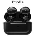 Pro 5s Mini Original Earbuds TWS with Charging Case for Android & iOS Bluetooth Headset (Black & White, True Wireless). 