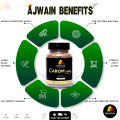 Premium Carom Seeds (Ajwain) 140g – 100% Pure & Bold Ajowan Caraway – Traditional Aromatic Spice for Cooking. 