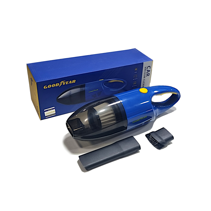 GOODYEAR Compact Car Vacuum Cleaner - Strong Suction 12V 120W