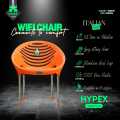 Pure Material Chair | Wifi Chair | Premium Quality Chair | New design | Beautiful color | Steel legs | Italian sofa. 