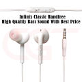 Infinix Handfree / Earphones 3.5mm With Mic For Android Mobile. 