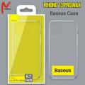 Baseuse compatible iPhone 13 Pro Max Back Cover Transparent Case.Compatible for Apple iphone 13 promax jelly Pouch.. 