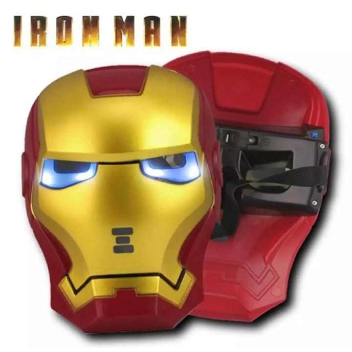 Ironman mask (Hard quality material) lights and music