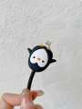 Cute Penguin Cartoon Phone Charger Protractor Cover for iphone x to 15 pro max 20w Charger. 