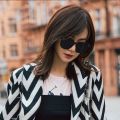 Korean Style Square Sunglasses for Men Women Aesthetic Shades Sunglasses UV400 Eyeglasses Colour. 