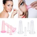 4pcs/set Silicone Cupping Suction Can Vacuum Face Leg Arm Relaxation Massage Cup Silicone Facial Massage Cups Health Care Tools. 