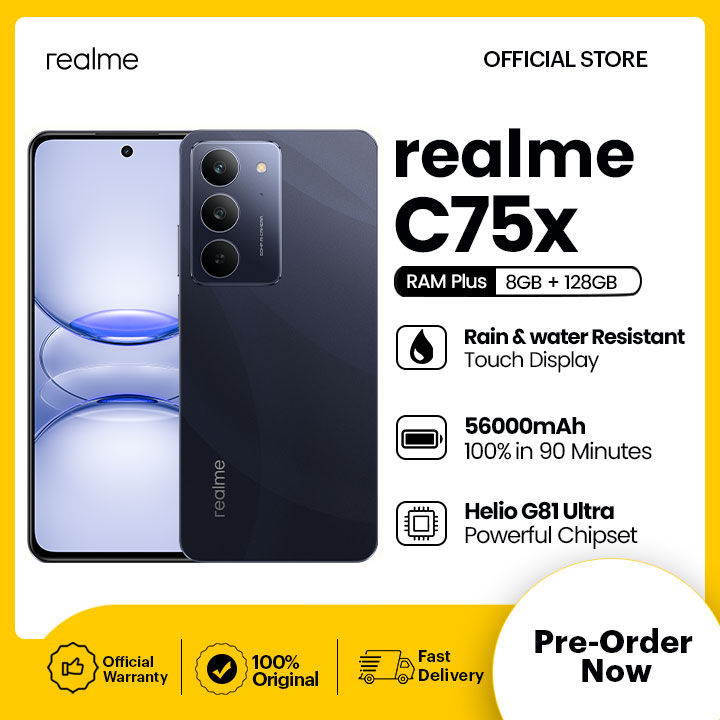 realme C75x | 8GB RAM + 128GB ROM (Get Free Gift Wallet)