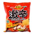 NISSIN GEKIKARA RAMEN NOODLES HOT MUSHROOM 109 GM. 