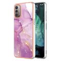 Phone Case For Nokia G21 / G11 , Marble Design Ultra Slim Thin Glossy Soft TPU Rubber Gel Phone Case Cover. 