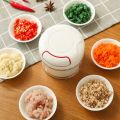 Mini Garlic Slicer Household Mincing Machine Minced Hand Pull Grinder Grill Vegetable Meat Kitchen Multi Chopper Shredder Gadget. 