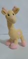 Gitzy 12"creamGiraffe Stuffed Animal for Toddlers. 