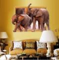 3D Elephant Wall Sticker For Kids Room Wall Decoration Stickers SK9018. 