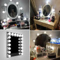 LED Bulb Mirror Lights Vanity Mirror Lamp Kit Lens Headlight Bulbs Kit (10 Bulbs) for Makeup Dressing Table Lighting Strip Hollywood Style. 