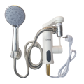 TRIMUX  Hot Water Tap Instant Heating Electric Water Heater Faucet, instant electric water heater tap, instant electric geyser, Electric Water Tap, Water Heater, Digital Display with Shower Head for kitchen and bathroom, Water Geezer. 
