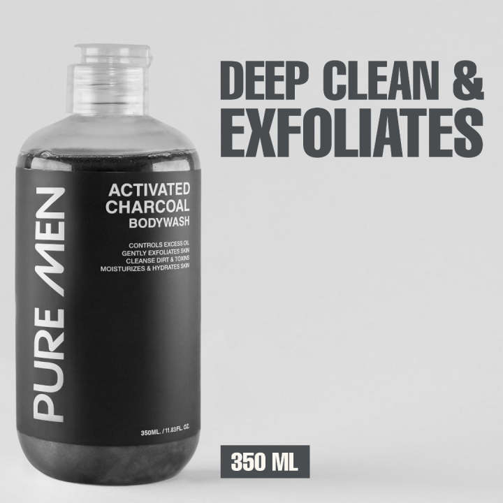 Pure Men Activated Charcoal Body Wash | Daraz.pk